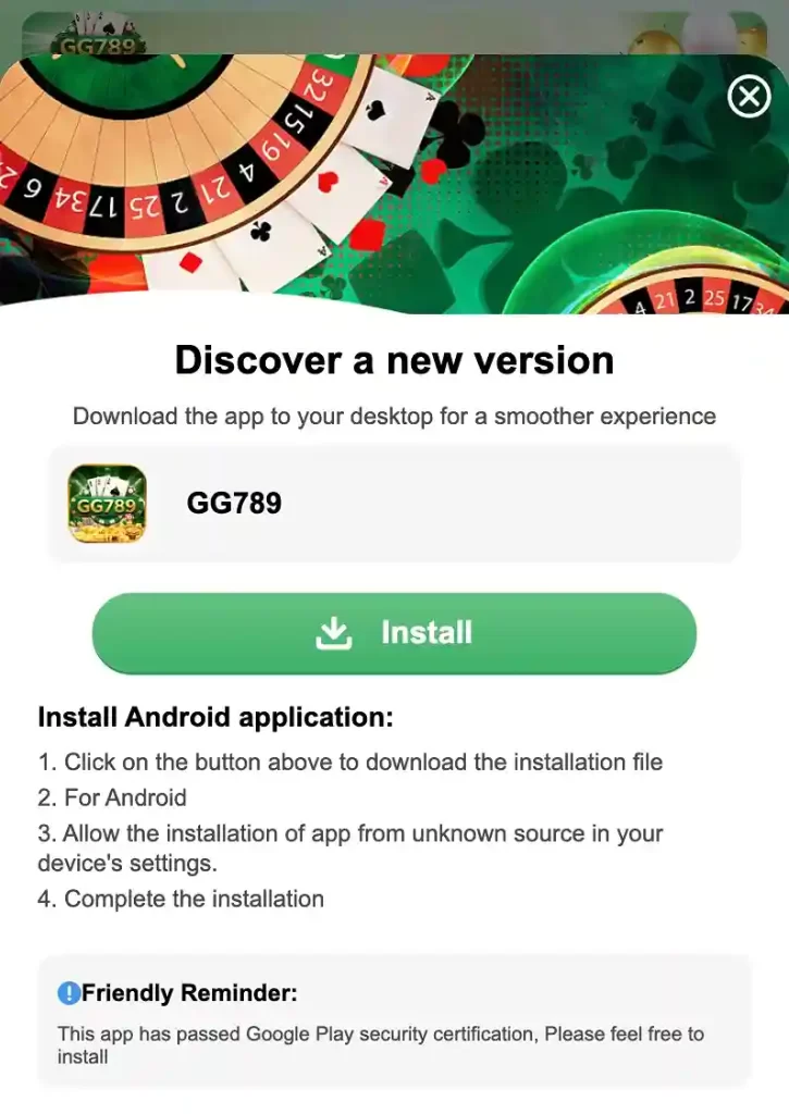 Quick & Easy Guide to Download GG789 App